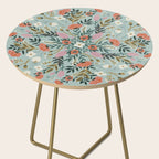 Painting blooming in circles Side Table Gallery Image 2