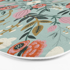 Painting blooming in circles Bath Mat Gallery Image 3