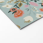 Painting blooming in circles Welcome Mat Gallery Image 2