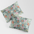 Painting blooming in circles Pillow Sham Gallery Image 3