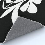 Tulip Fossil In Black  Rug Gallery Image 4