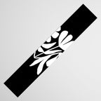 Tulip Fossil In Black  Table Runner Gallery Image 3
