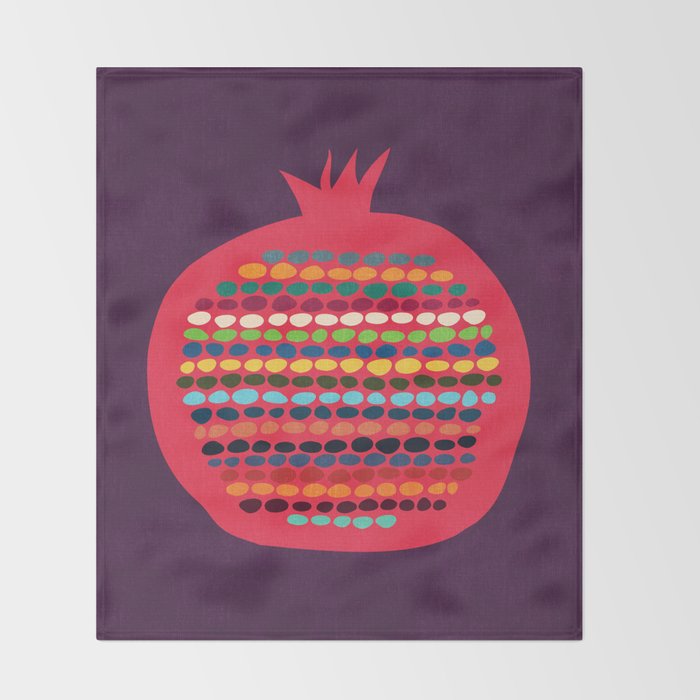 Pomegranate Throw Blanket Gallery Image 2