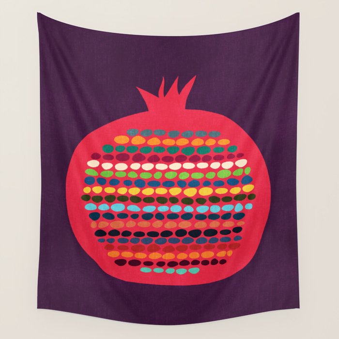 Pomegranate Wall Tapestry Gallery Image 4