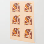 Neutral 70s Western Boots Wallpaper Gallery Image 2