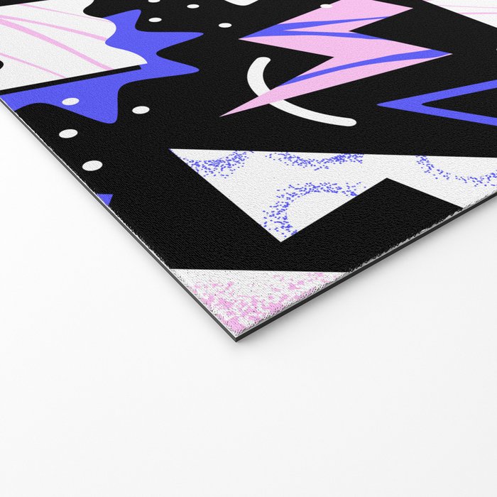 Abstract geometric shape modern pattern art Welcome Mat Gallery Image 2
