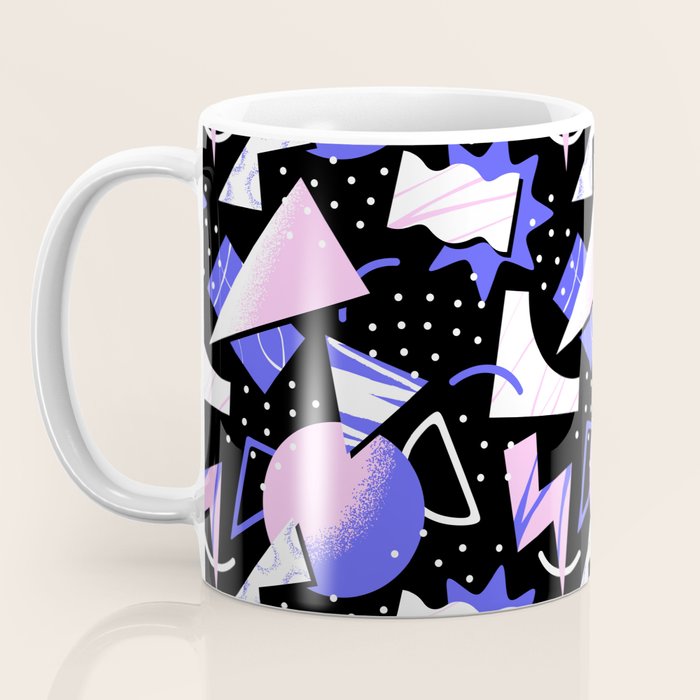 Abstract geometric shape modern pattern art Coffee Mug Gallery Image 3
