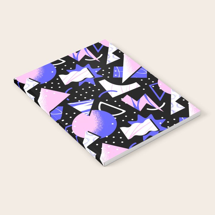 Abstract geometric shape modern pattern art Notebook Gallery Image 1