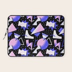 Abstract geometric shape modern pattern art Laptop Sleeve Gallery Image 1