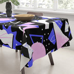 Abstract geometric shape modern pattern art Tablecloth Gallery Image 3