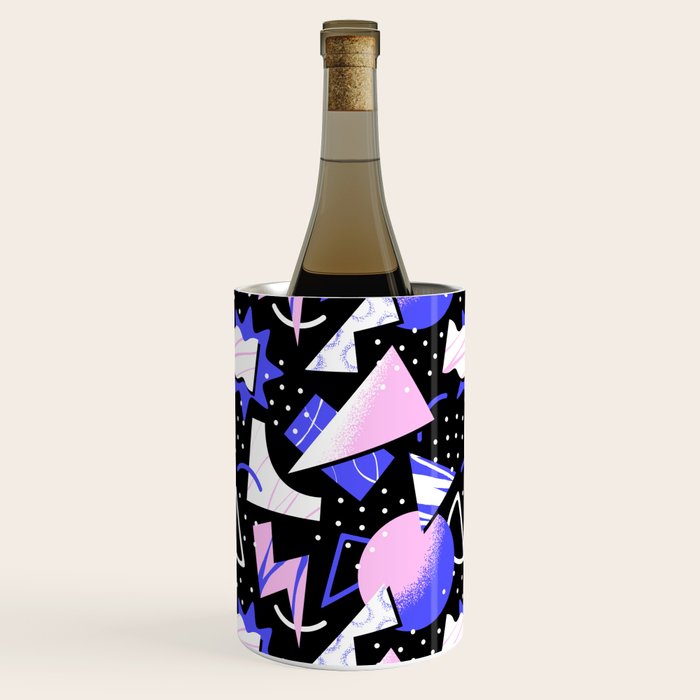Abstract geometric shape modern pattern art Wine Chiller Gallery Image 1