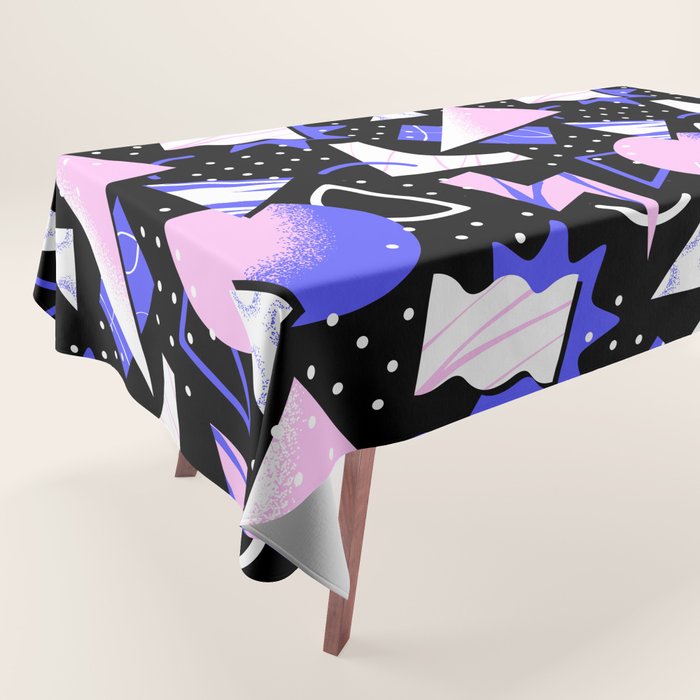 Abstract geometric shape modern pattern art Tablecloth Gallery Image 1