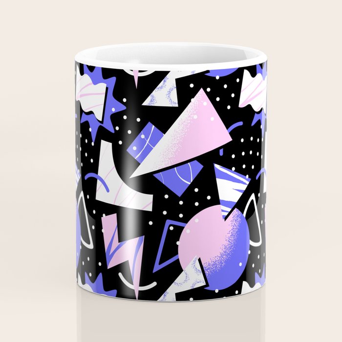 Abstract geometric shape modern pattern art Coffee Mug Gallery Image 4