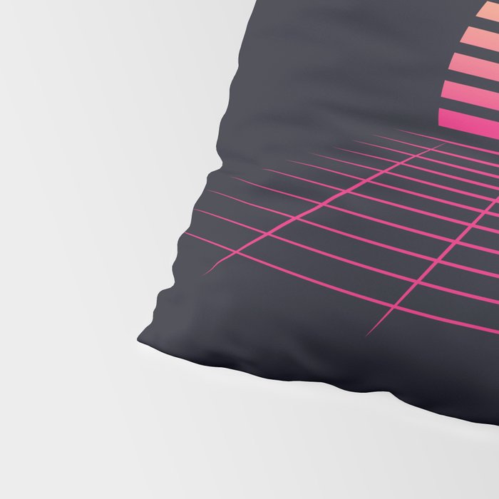 Retrowave sunset 2 / 80s - 90s Retro Pillow Sham Gallery Image 4