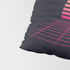 Retrowave sunset 2 / 80s - 90s Retro Pillow Sham Gallery Image 4