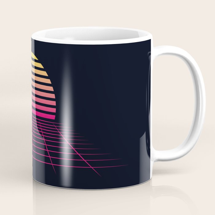 Retrowave sunset 2 / 80s - 90s Retro Coffee Mug Gallery Image 1