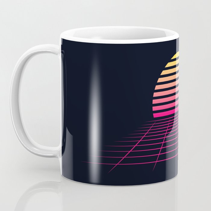 Retrowave sunset 2 / 80s - 90s Retro Coffee Mug Gallery Image 3