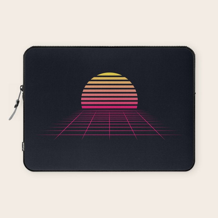 Retrowave sunset 2 / 80s - 90s Retro Laptop Sleeve Gallery Image 1