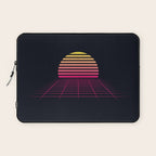 Retrowave sunset 2 / 80s - 90s Retro Laptop Sleeve Gallery Image 1