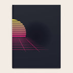Retrowave sunset 2 / 80s - 90s Retro Notebook Gallery Image 4