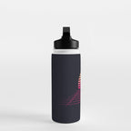 Retrowave sunset 2 / 80s - 90s Retro Water Bottle Gallery Image 3