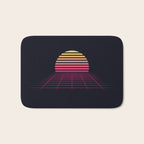 Retrowave sunset 2 / 80s - 90s Retro Bath Mat Gallery Image 1