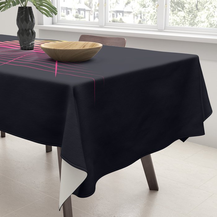 Retrowave sunset 2 / 80s - 90s Retro Tablecloth Gallery Image 3
