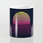 Retrowave sunset 2 / 80s - 90s Retro Coffee Mug Gallery Image 4