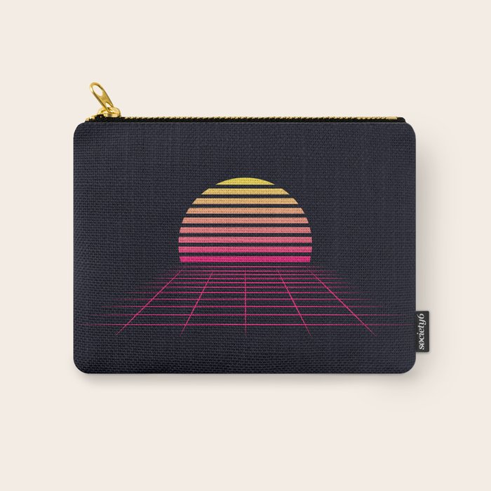 Retrowave sunset 2 / 80s - 90s Retro Carry All Pouch Gallery Image 1
