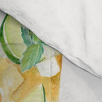 Classic Watercolor Cocktails Drinks Comforter Gallery Image 4
