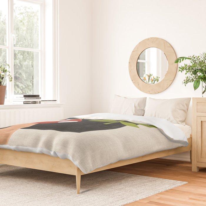 Magic Forest Mushroom Duvet Cover Gallery Image 2