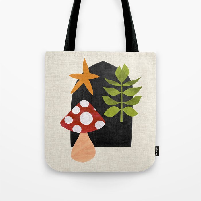 Magic Forest Mushroom Tote Bag Gallery Image 1