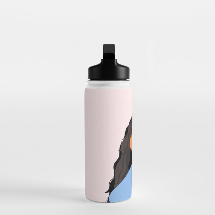 Girl With Snake T-Shirt Water Bottle Gallery Image 3