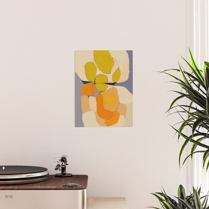 Mid Century Organic Shapes II Poster Gallery Image 2