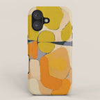 Mid Century Organic Shapes II iPhone Case Gallery Image 1