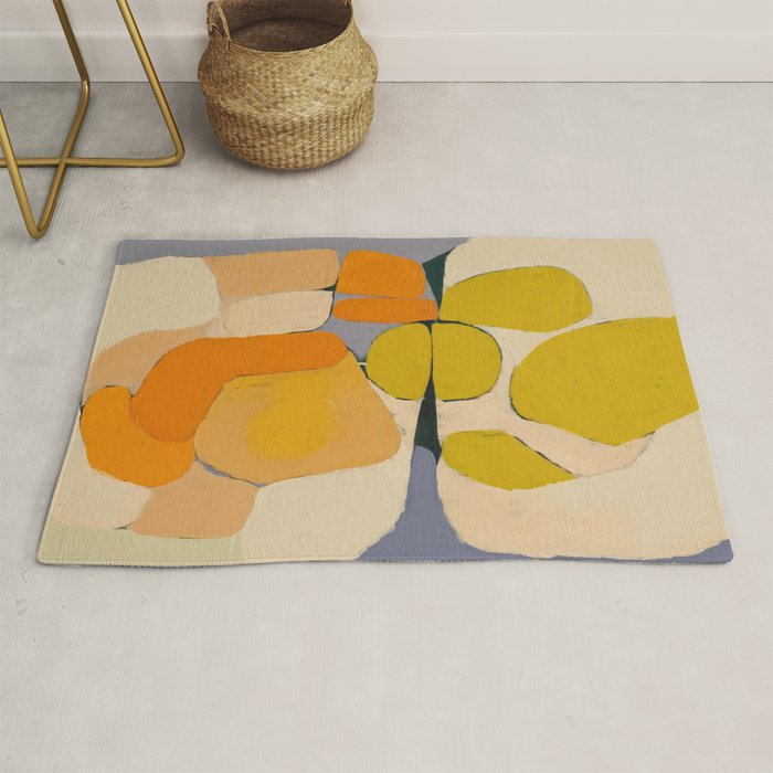 Mid Century Organic Shapes II Rug Gallery Image 1