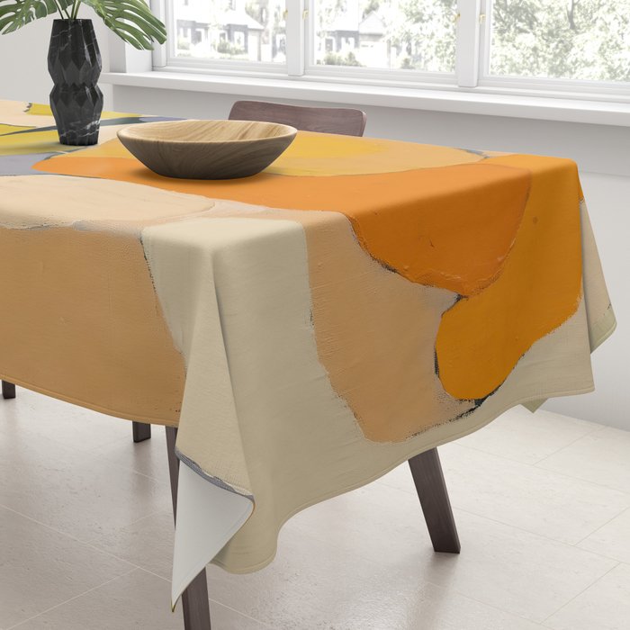 Mid Century Organic Shapes II Tablecloth Gallery Image 3