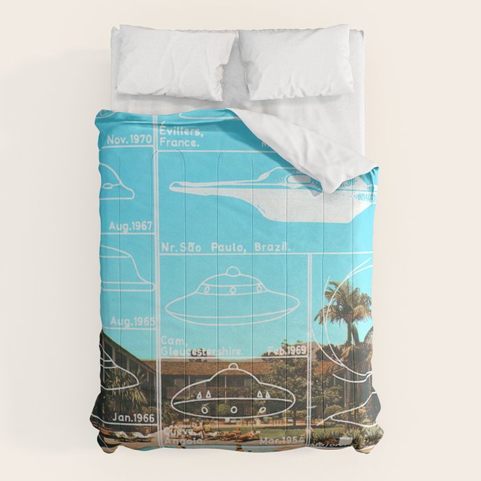 60s UFO sightings Comforter Gallery Image 6