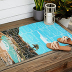 60s UFO sightings Outdoor Rug Gallery Image 2