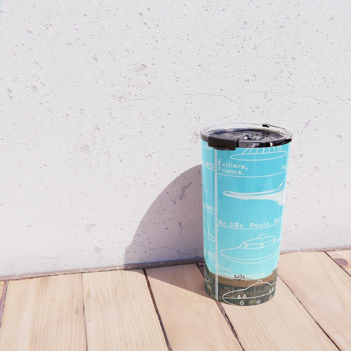 60s UFO sightings Travel Mug Gallery Image 4