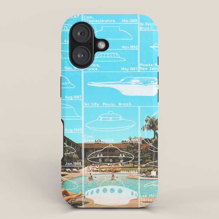 60s UFO sightings iPhone Case Gallery Image 1