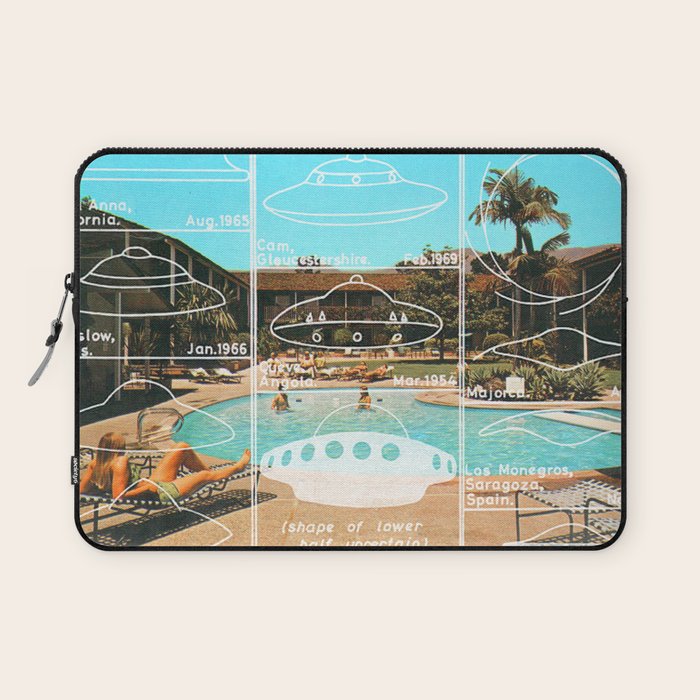 60s UFO sightings Laptop Sleeve Gallery Image 1