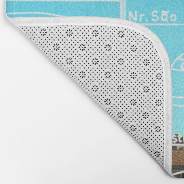 60s UFO sightings Bath Mat Gallery Image 2