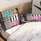 Vaporwave glitch 2 - 80s / 90s Retro Pillow Sham Gallery Image 2