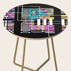 Vaporwave glitch 2 - 80s / 90s Retro Side Table Gallery Image 2