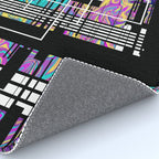 Vaporwave glitch 2 - 80s / 90s Retro Rug Gallery Image 4