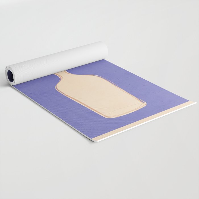 Minimal Abstract Art Vase Flower 14 Yoga Mat Gallery Image 2