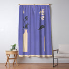 Minimal Abstract Art Vase Flower 14 Window Curtain Gallery Image 5