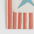 Le Sardine With Pink Stripes - Retro Art Print Poster Gallery Image 3