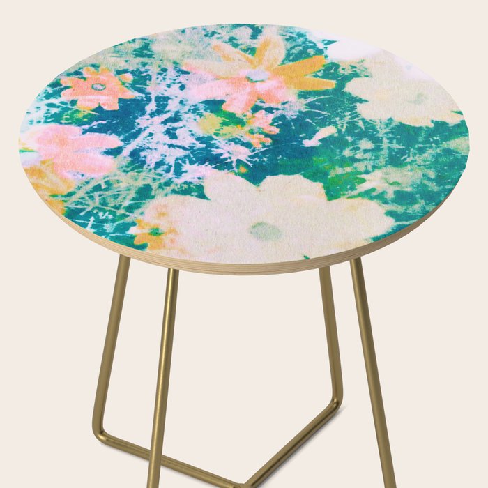 double exposure floral #24 Side Table Gallery Image 2